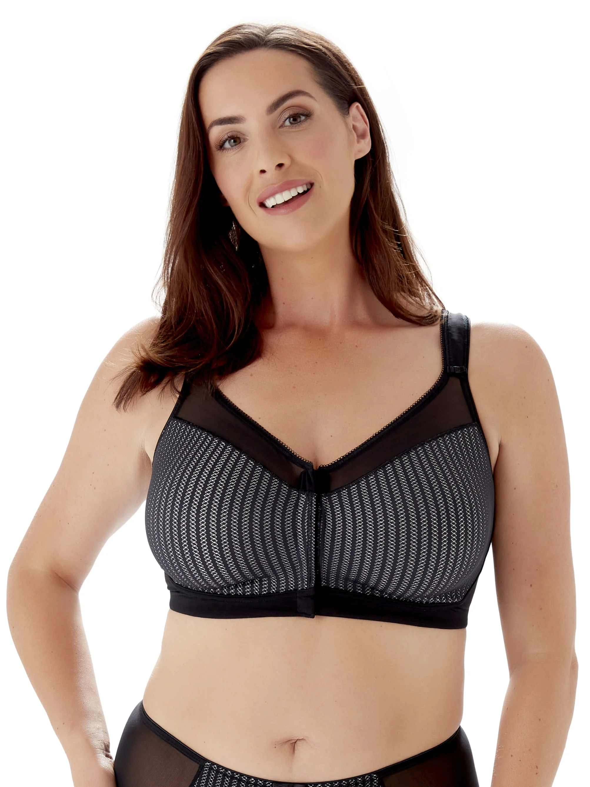 Beauty stripe front close