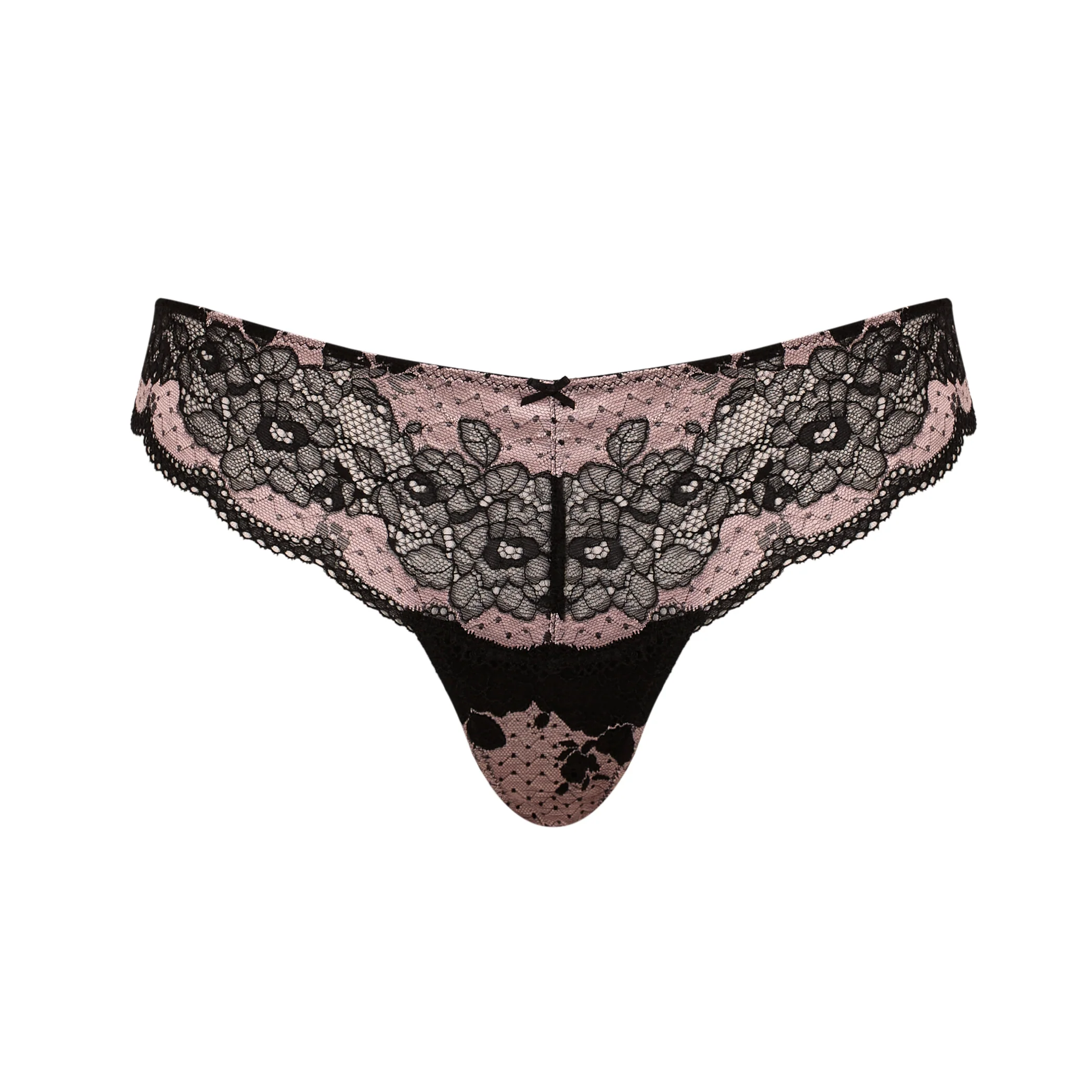 Clara Thong Black/Pink - Image 7