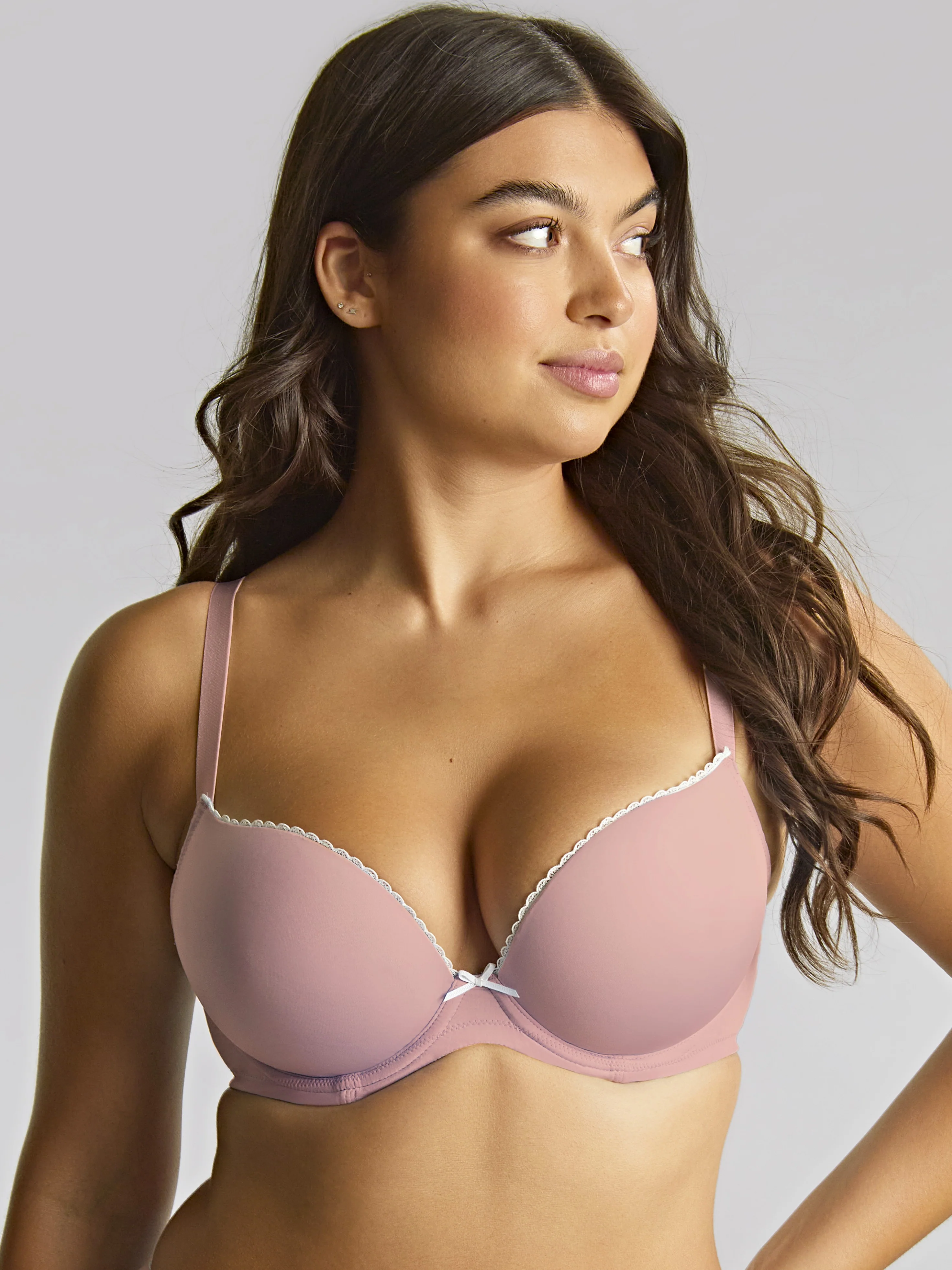 Faith plunge Mauve - Image 4