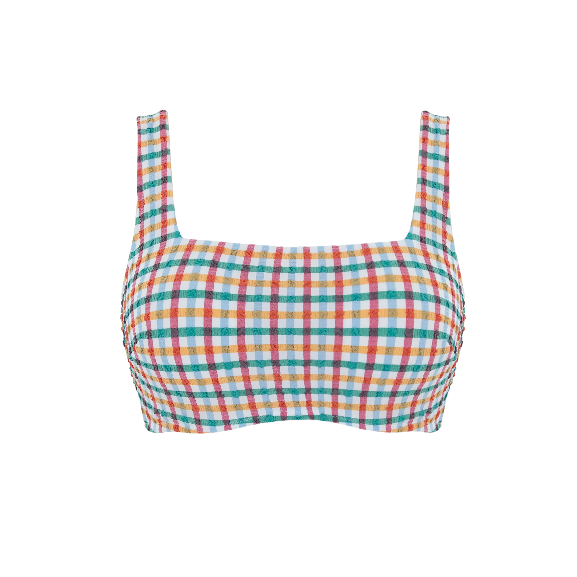 Gina bikini top Seersucker - Image 9