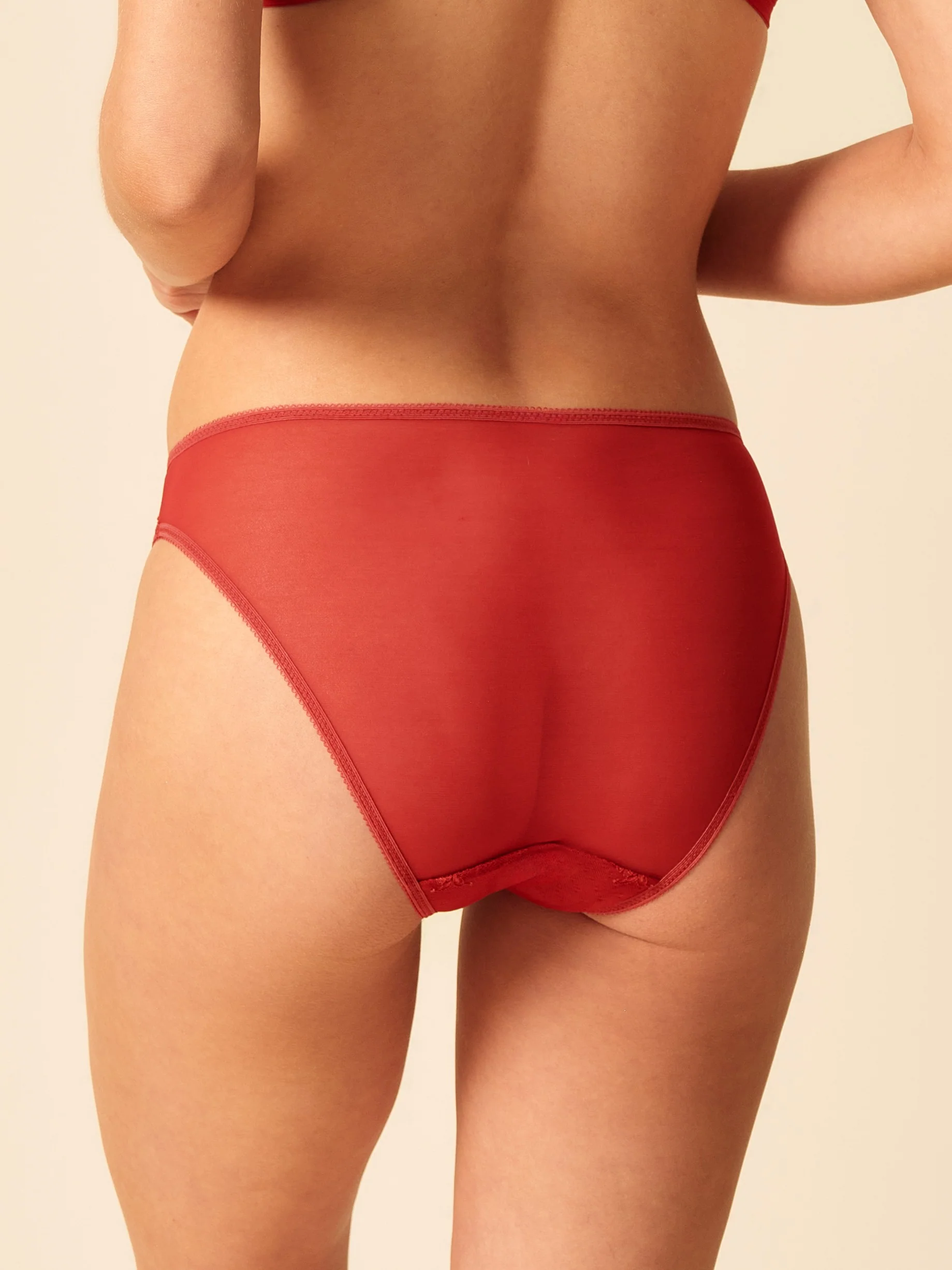 Glossies lace brief Paprika - Image 2
