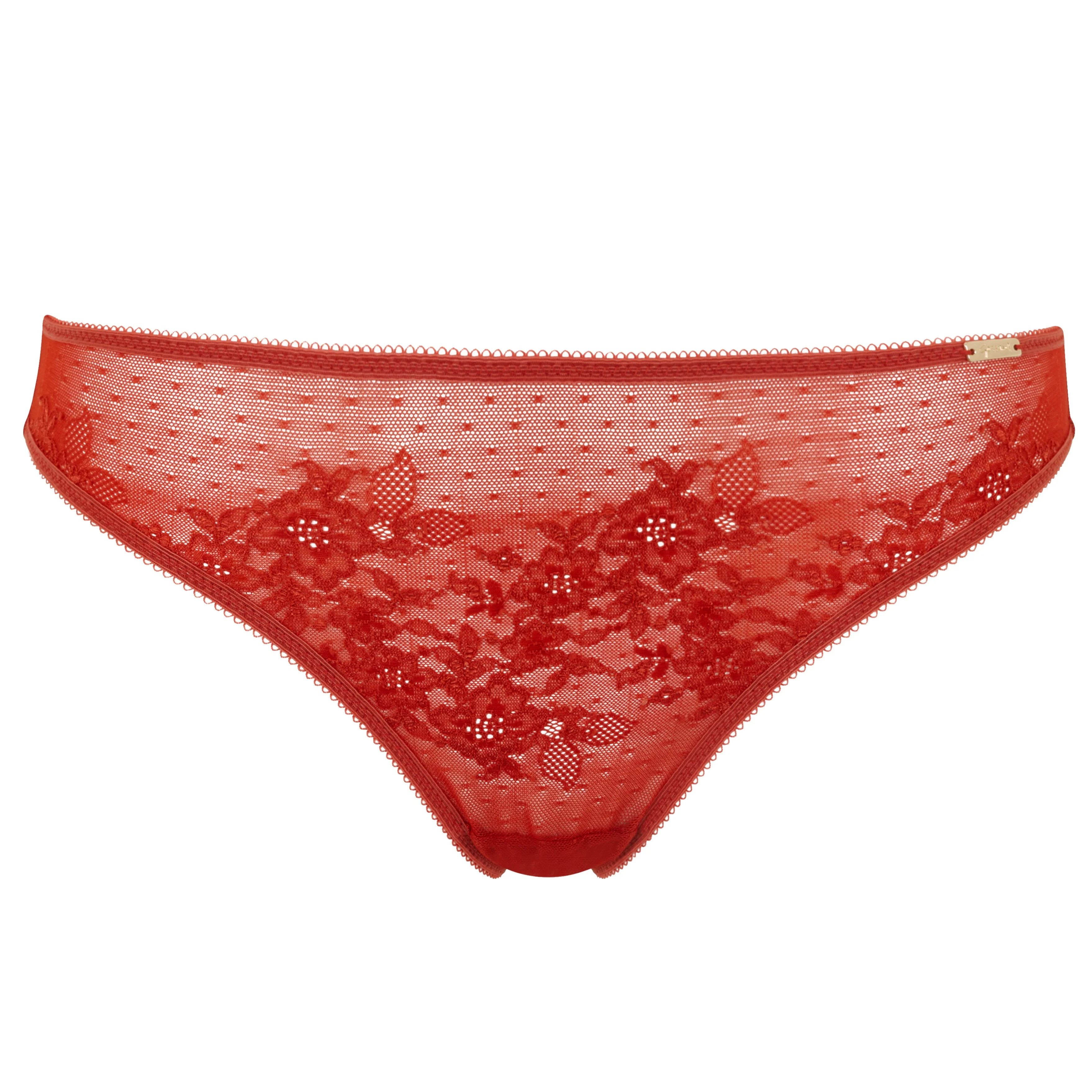 Glossies lace brief Paprika - Image 6