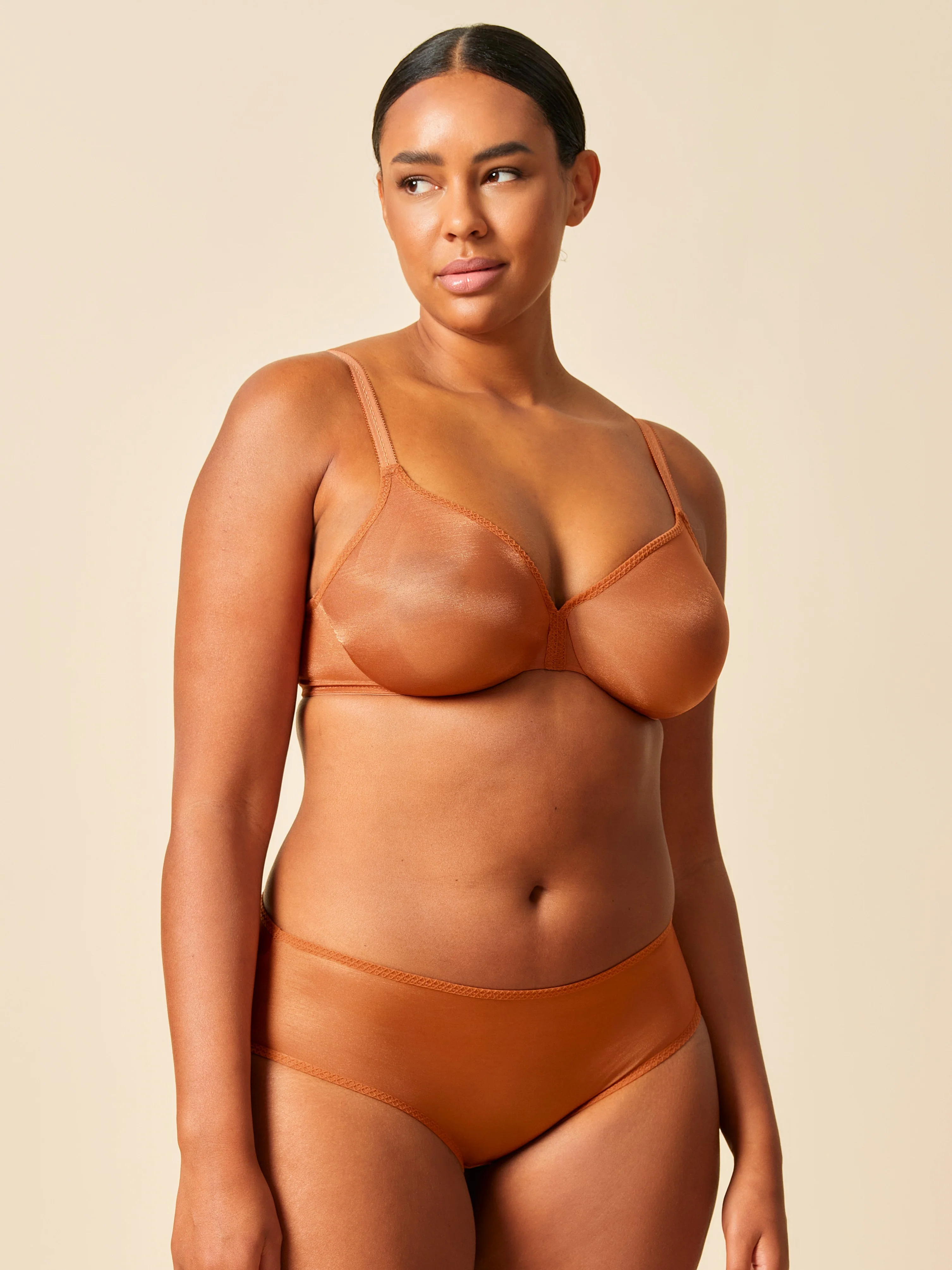 Glossies sheer short Sunkissed - Image 5