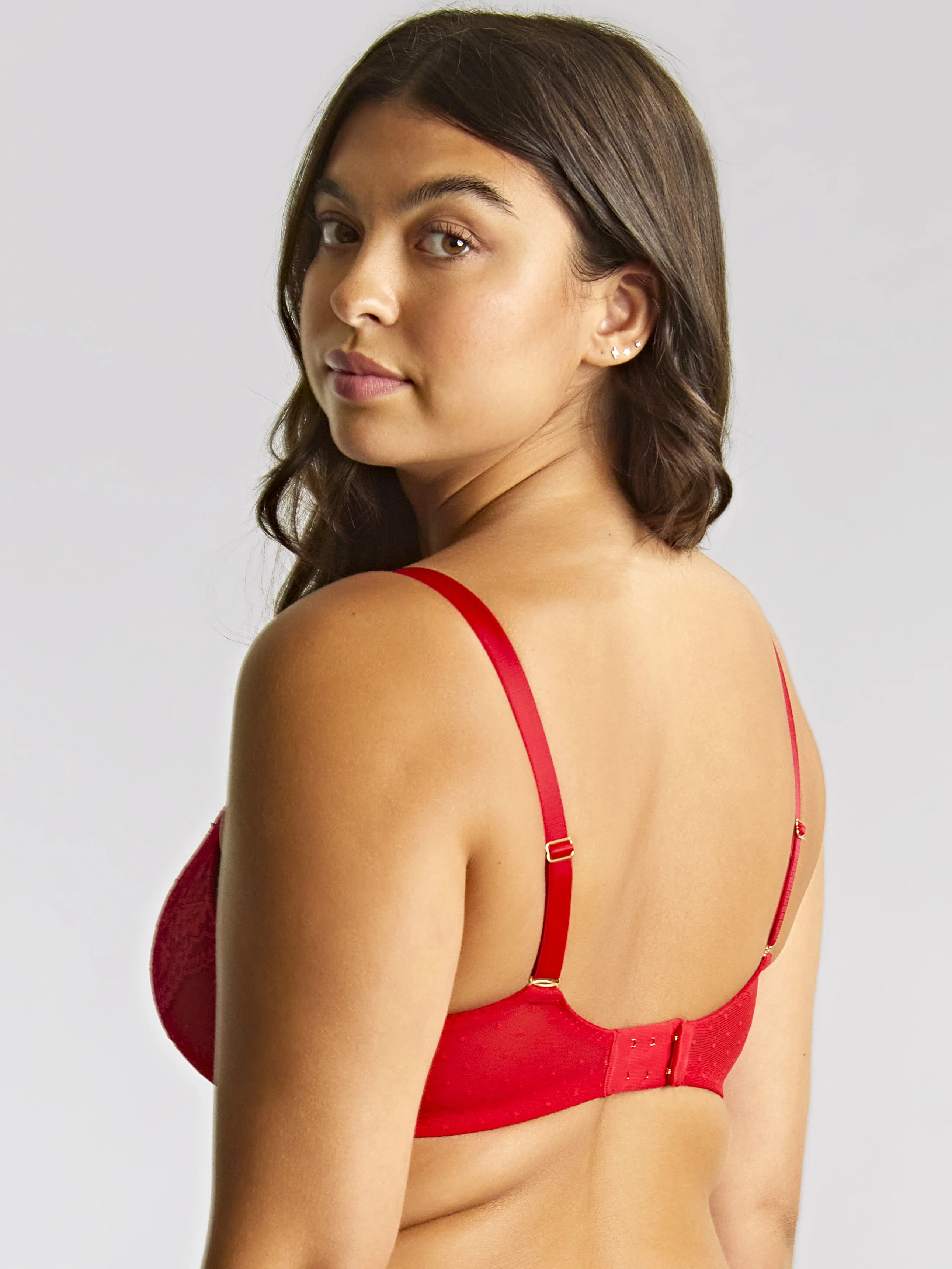 Heidi plunge Ruby red - Image 2