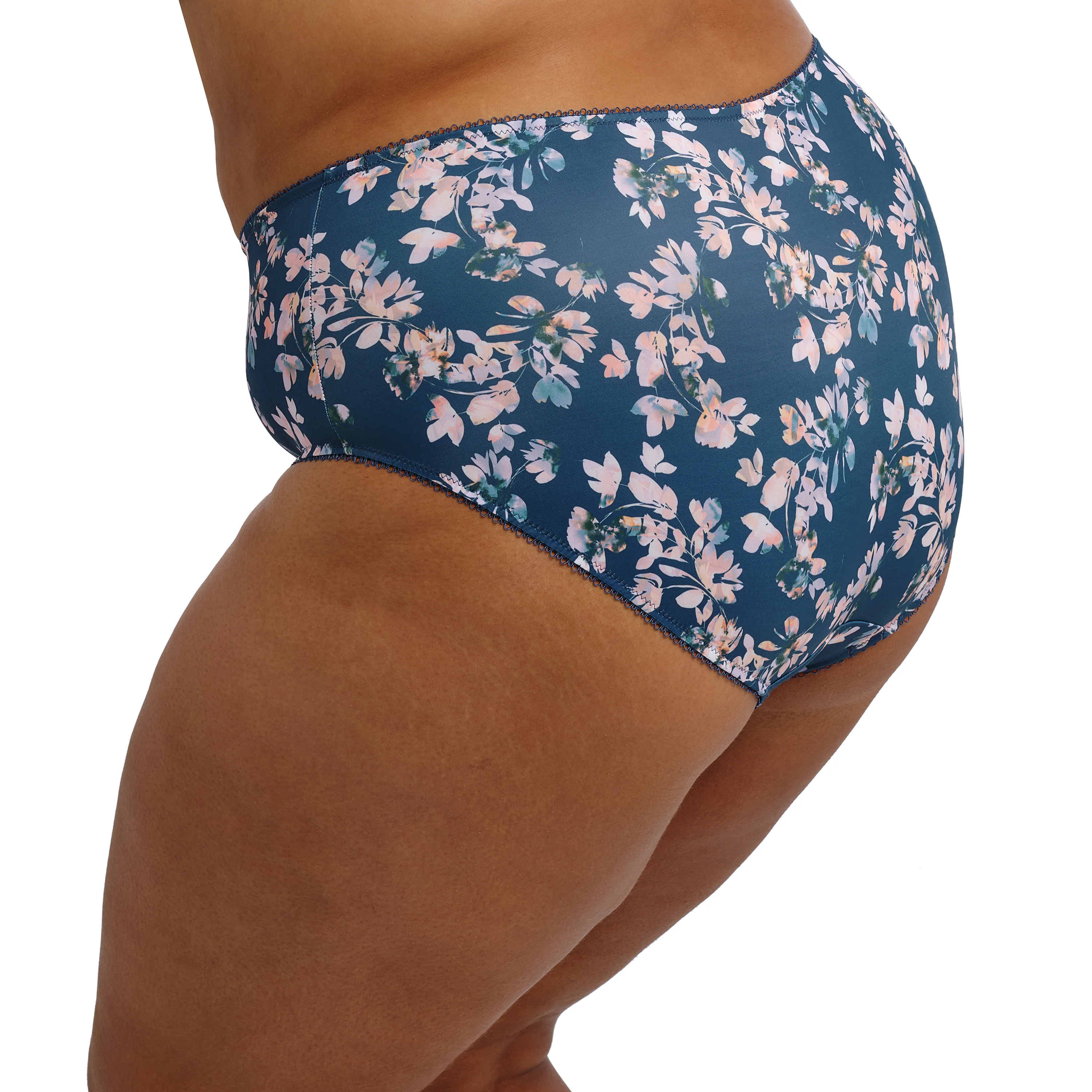 Kayla brief Teal Blossom - Image 3