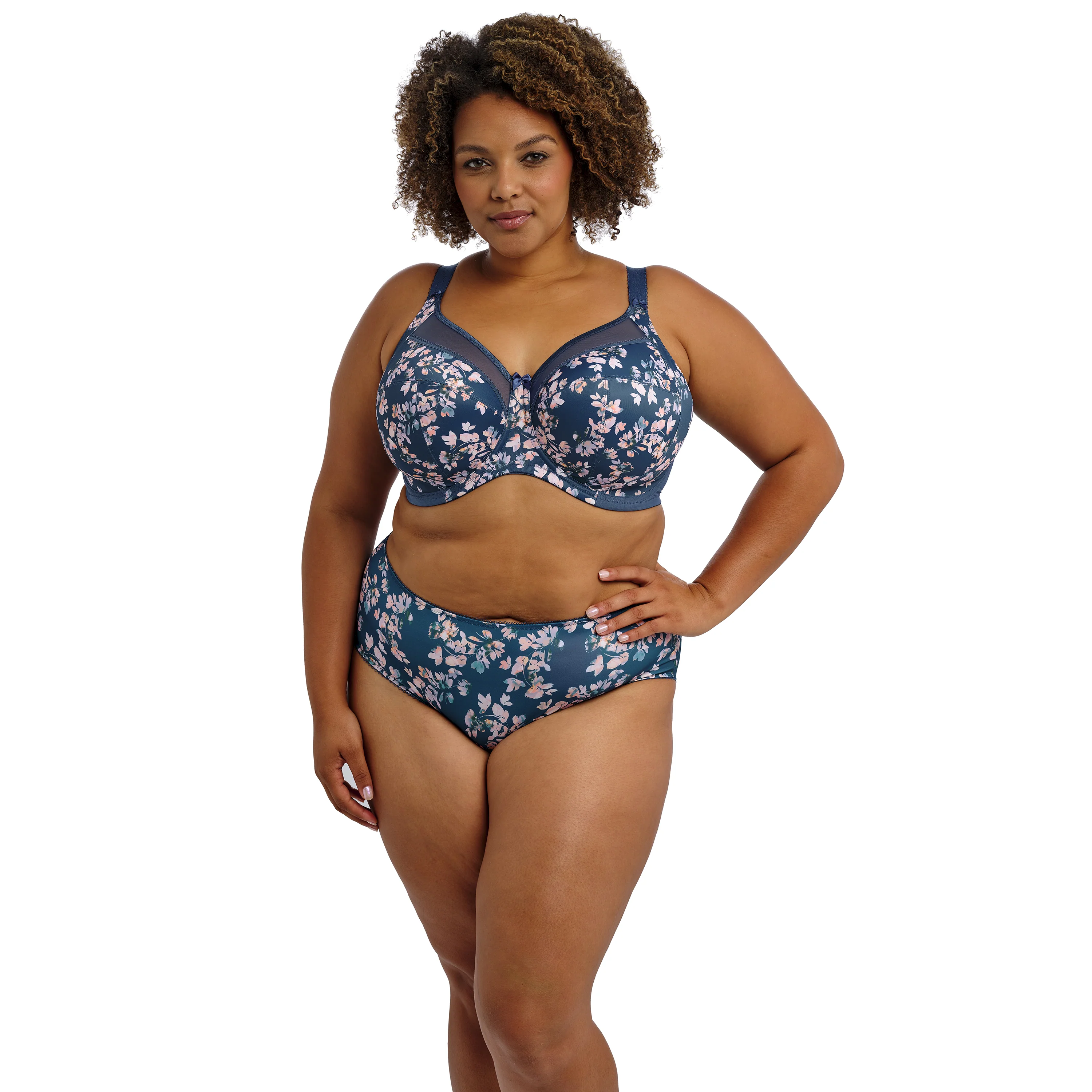 Kayla brief Teal Blossom - Image 5