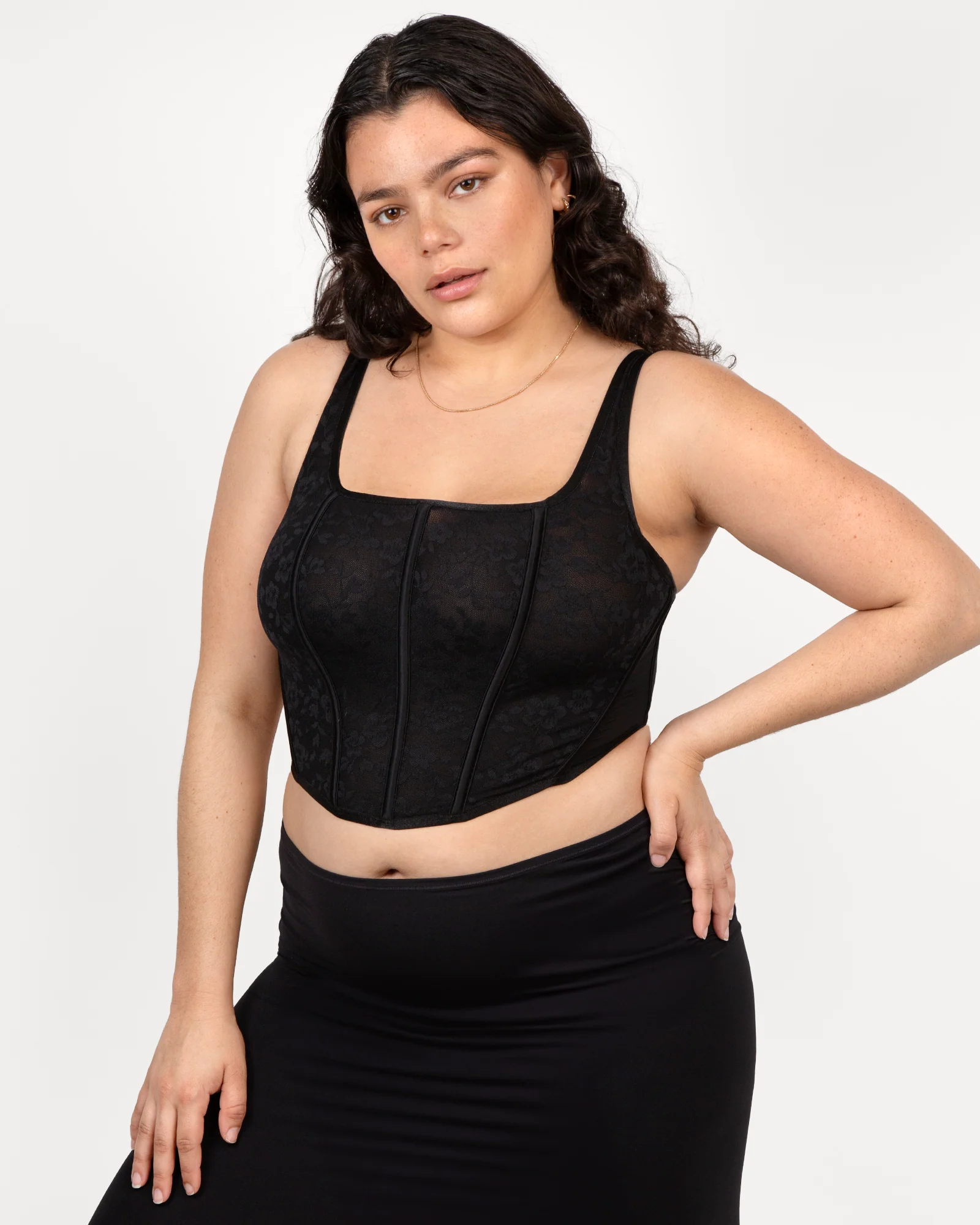 Lace corset bra - Image 3