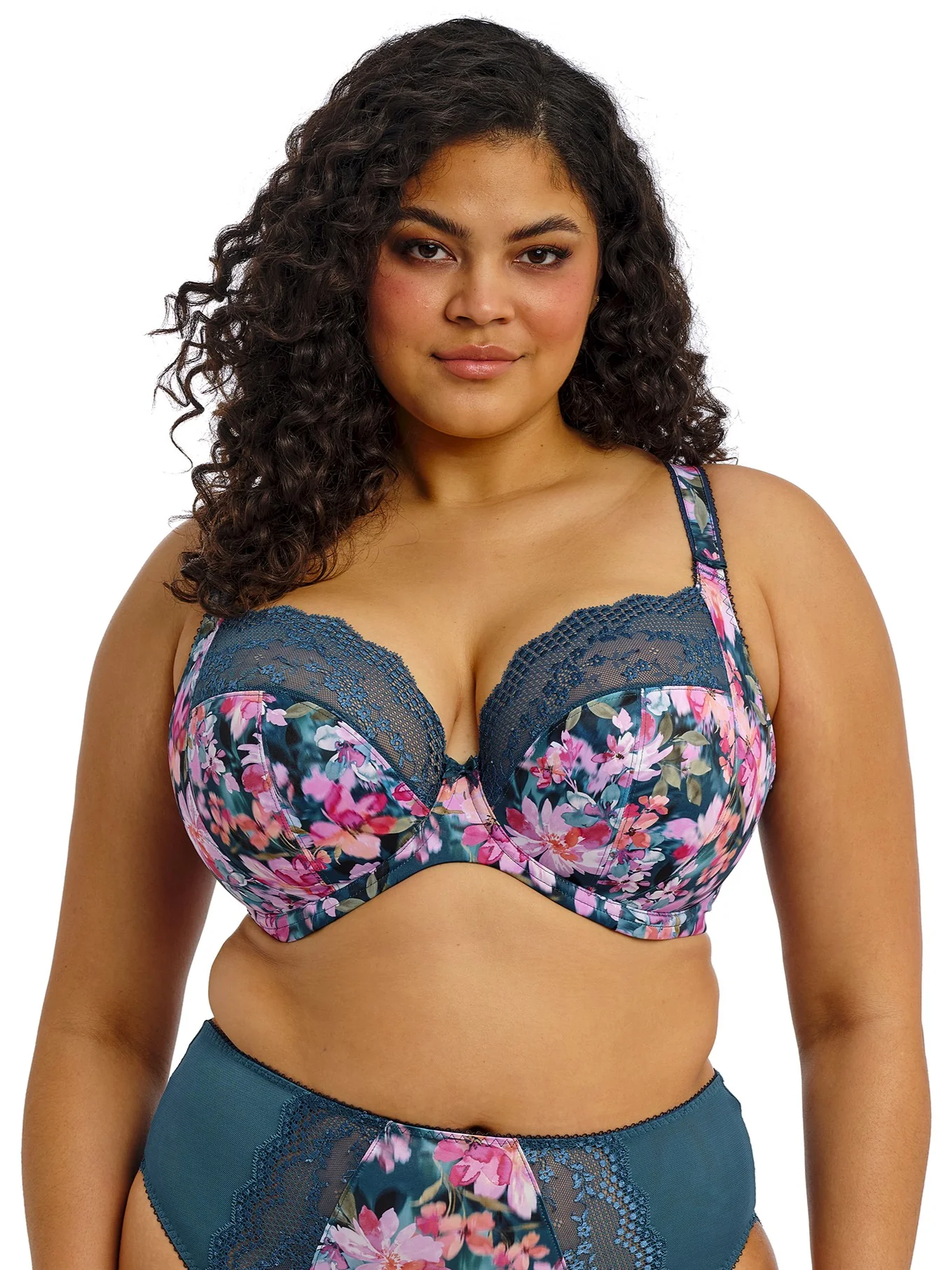 Lucie Teal floral