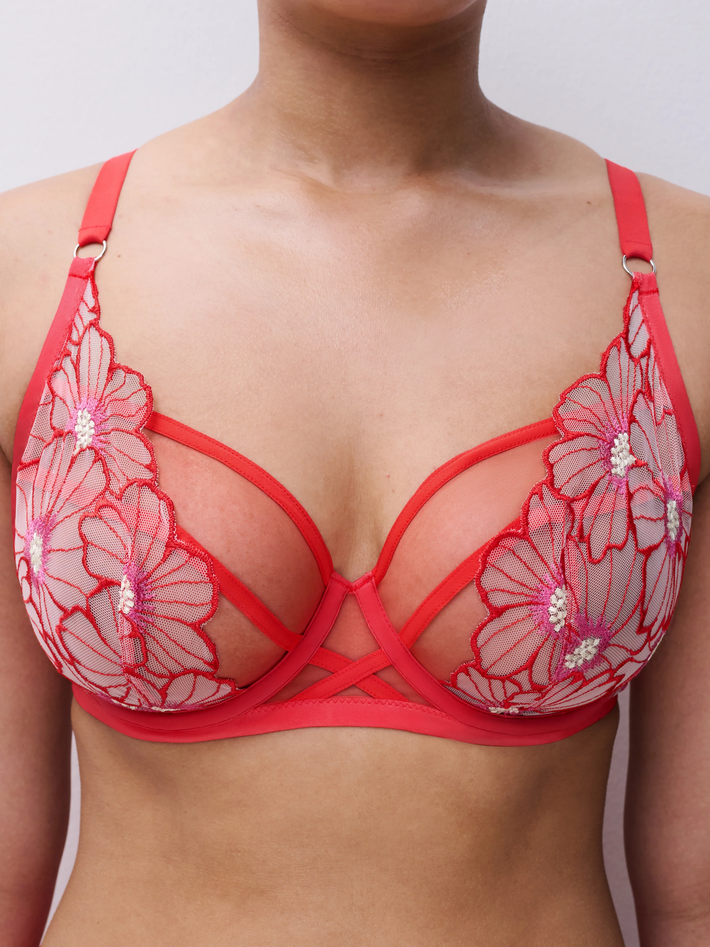 Lush unlined Flamboyant flower - Image 3