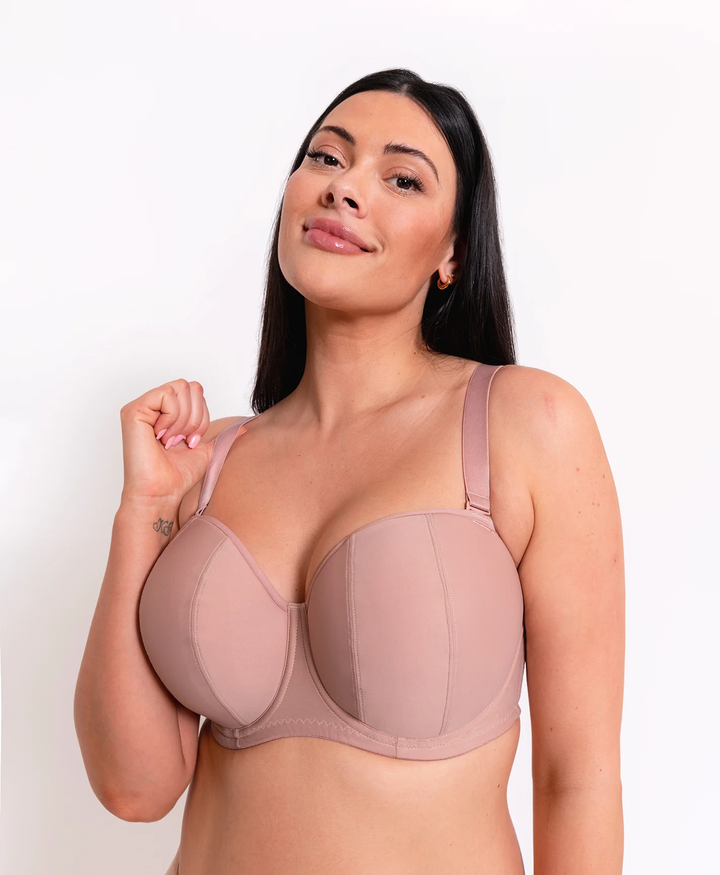 Luxe strapless Latte - Image 5