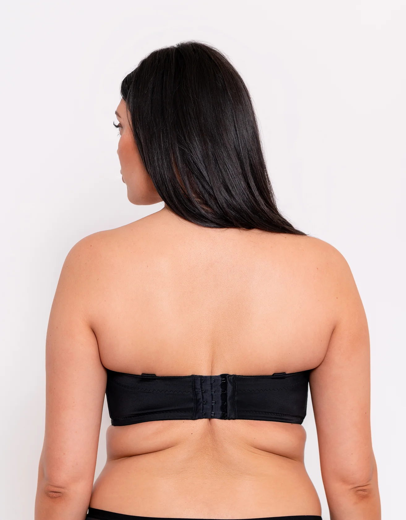 Luxe strapless Jet Black - Image 4