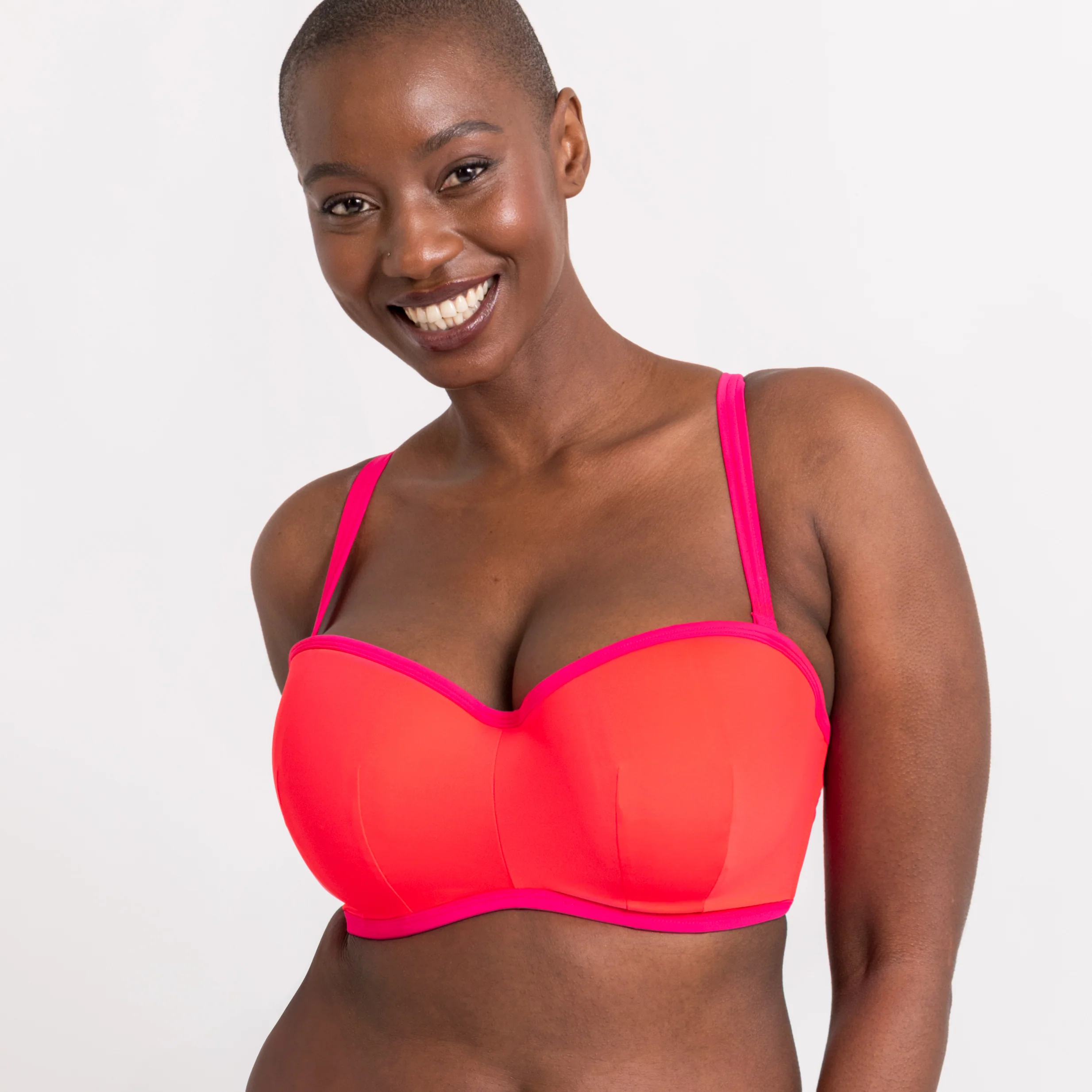 Minimalist bandeau Bikini top