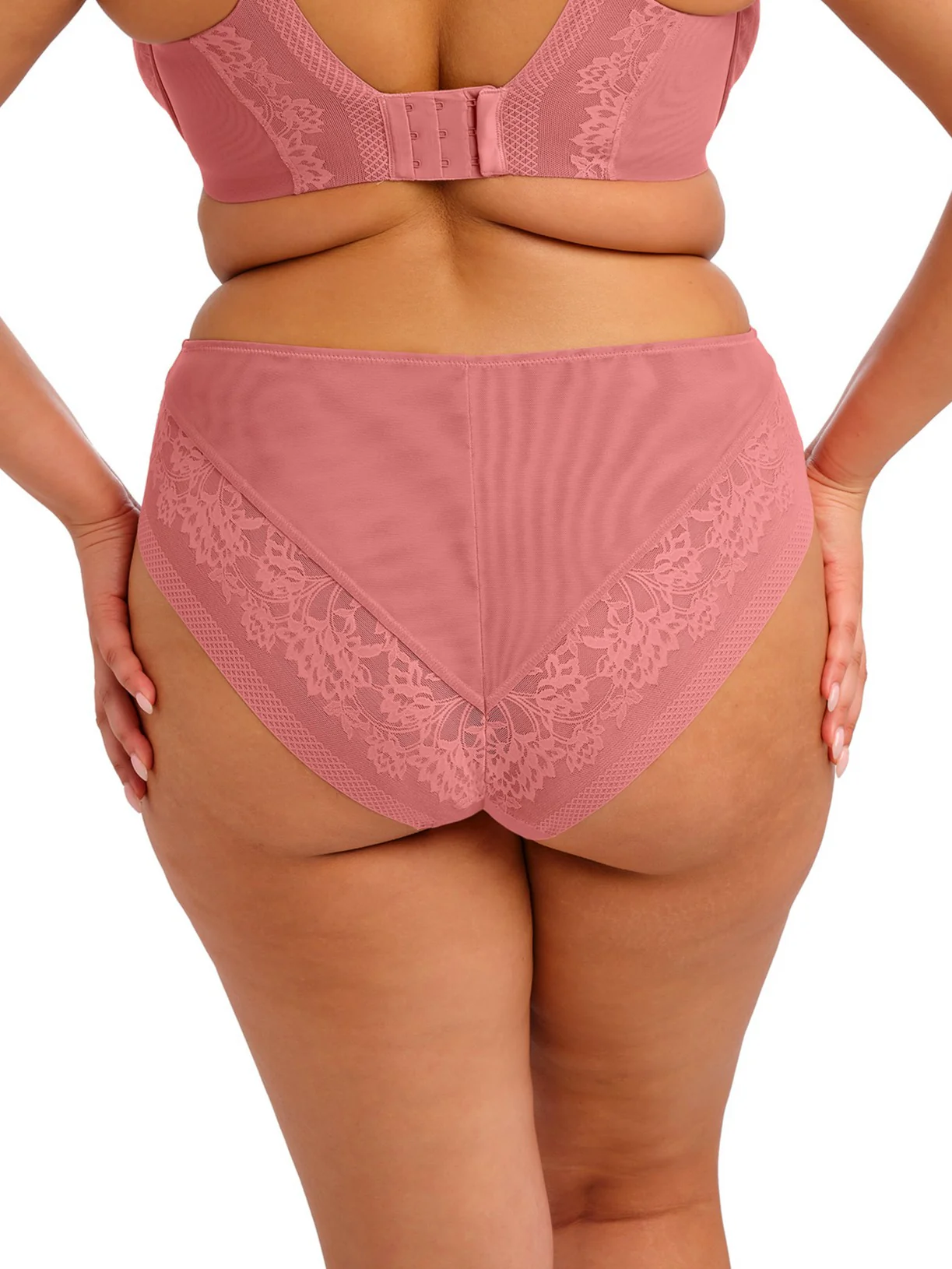 Nerina high leg brief Dusty rose - Image 2