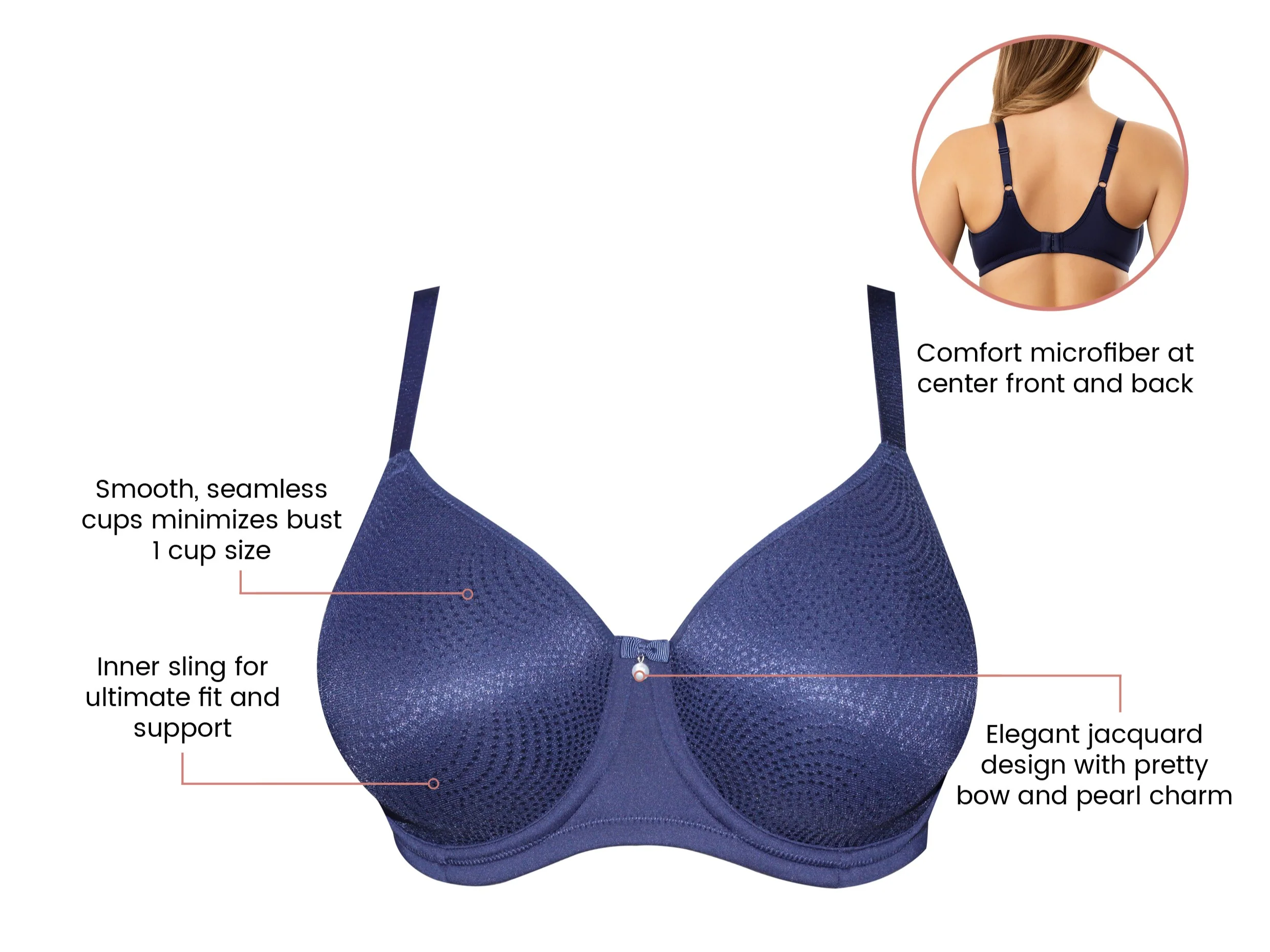 Pearl minimizer Navy - Image 7