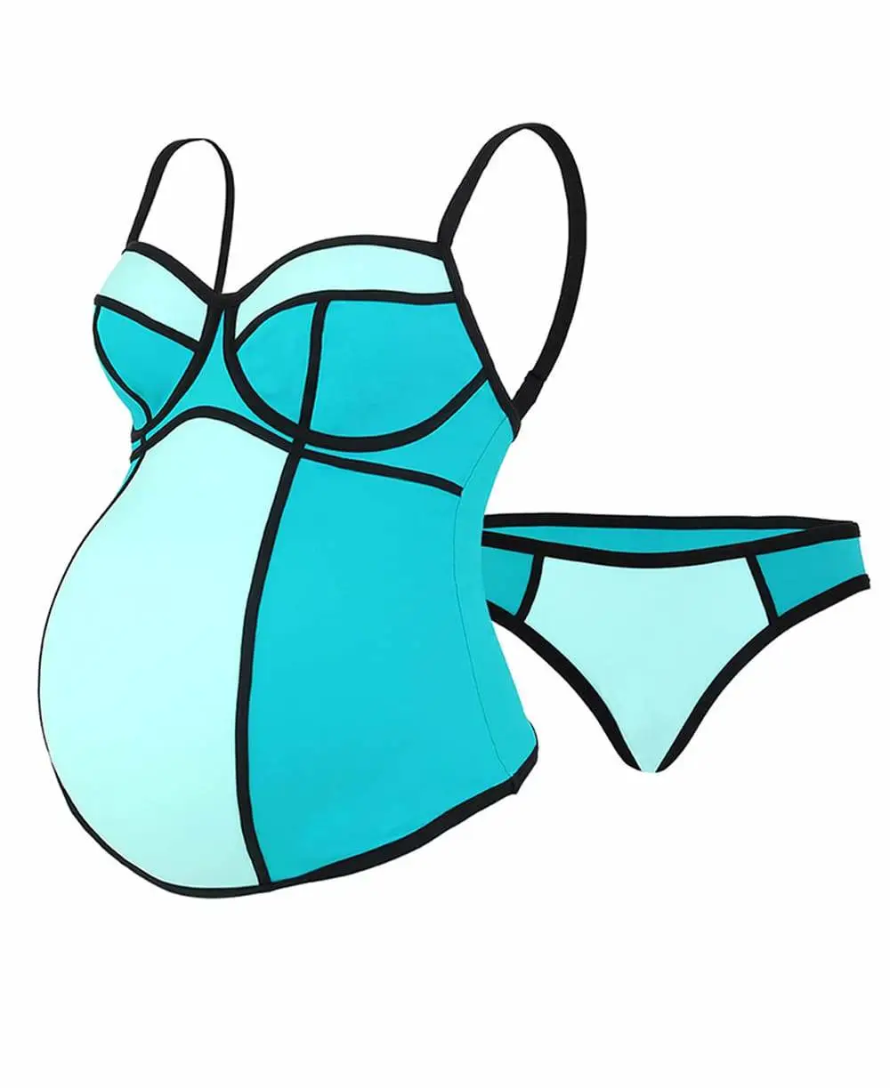Rosy maternity tankini - Image 5