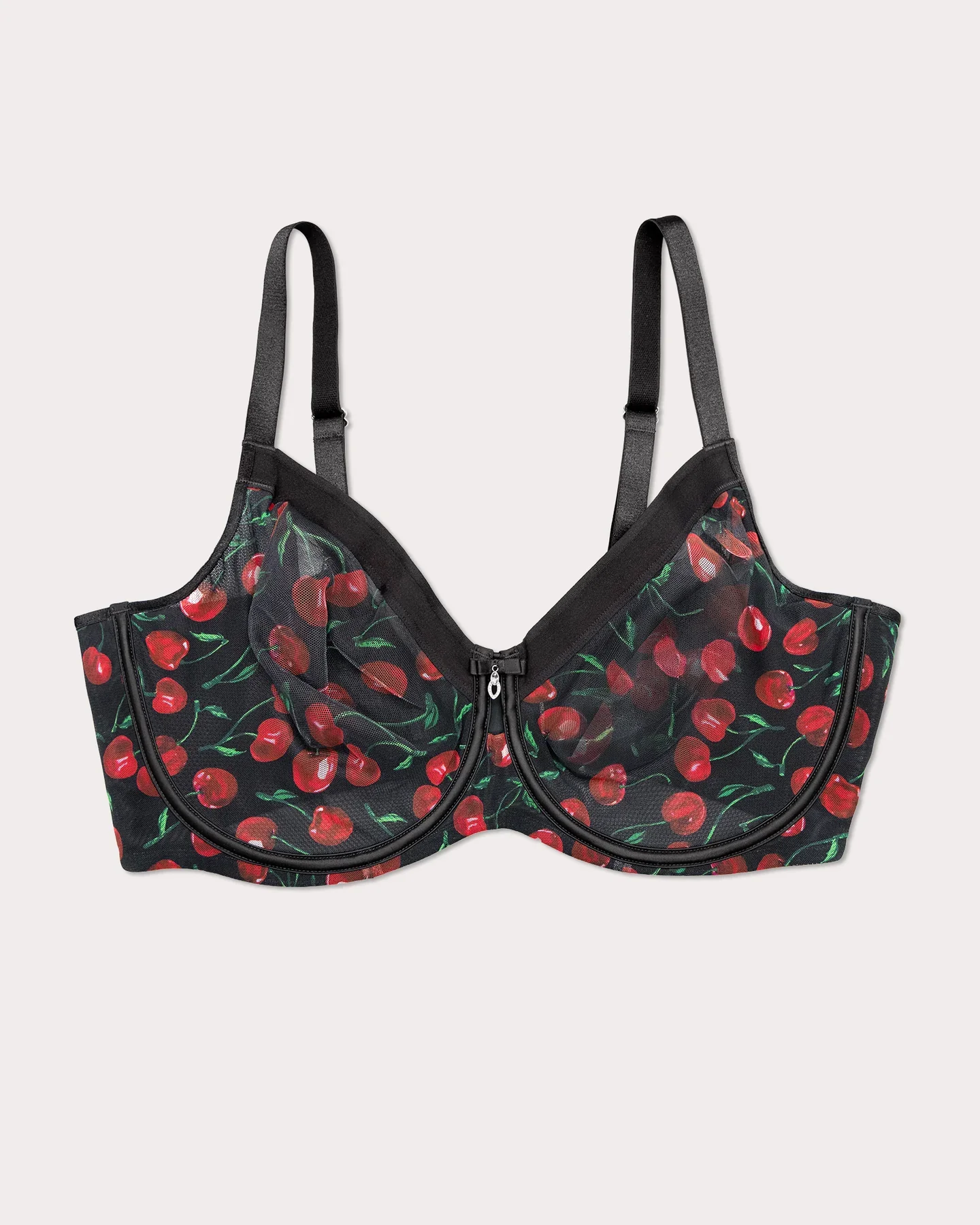Sheer mesh Cherry pop - Image 6