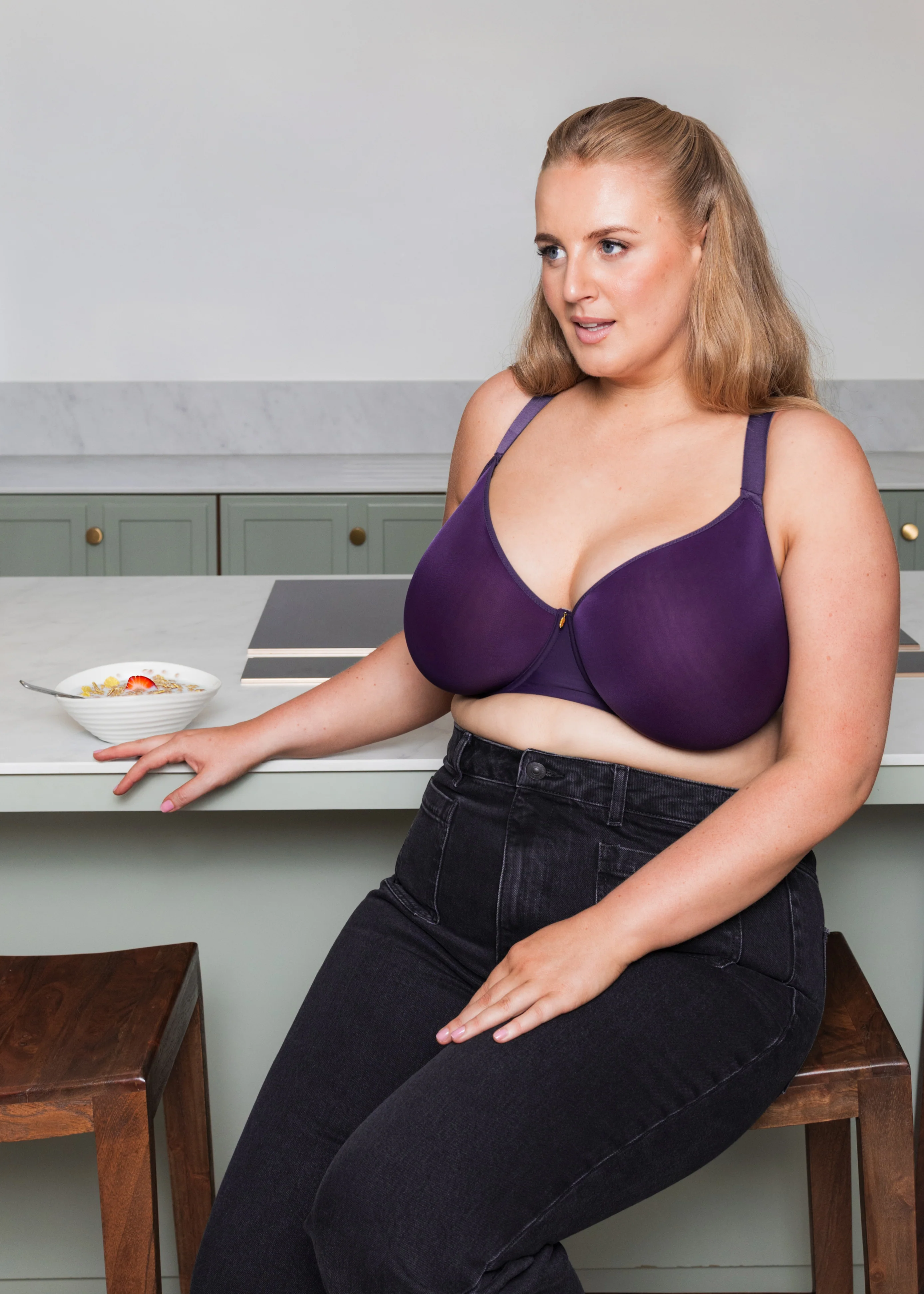 Smoothie spacer plunge Purple - Image 7
