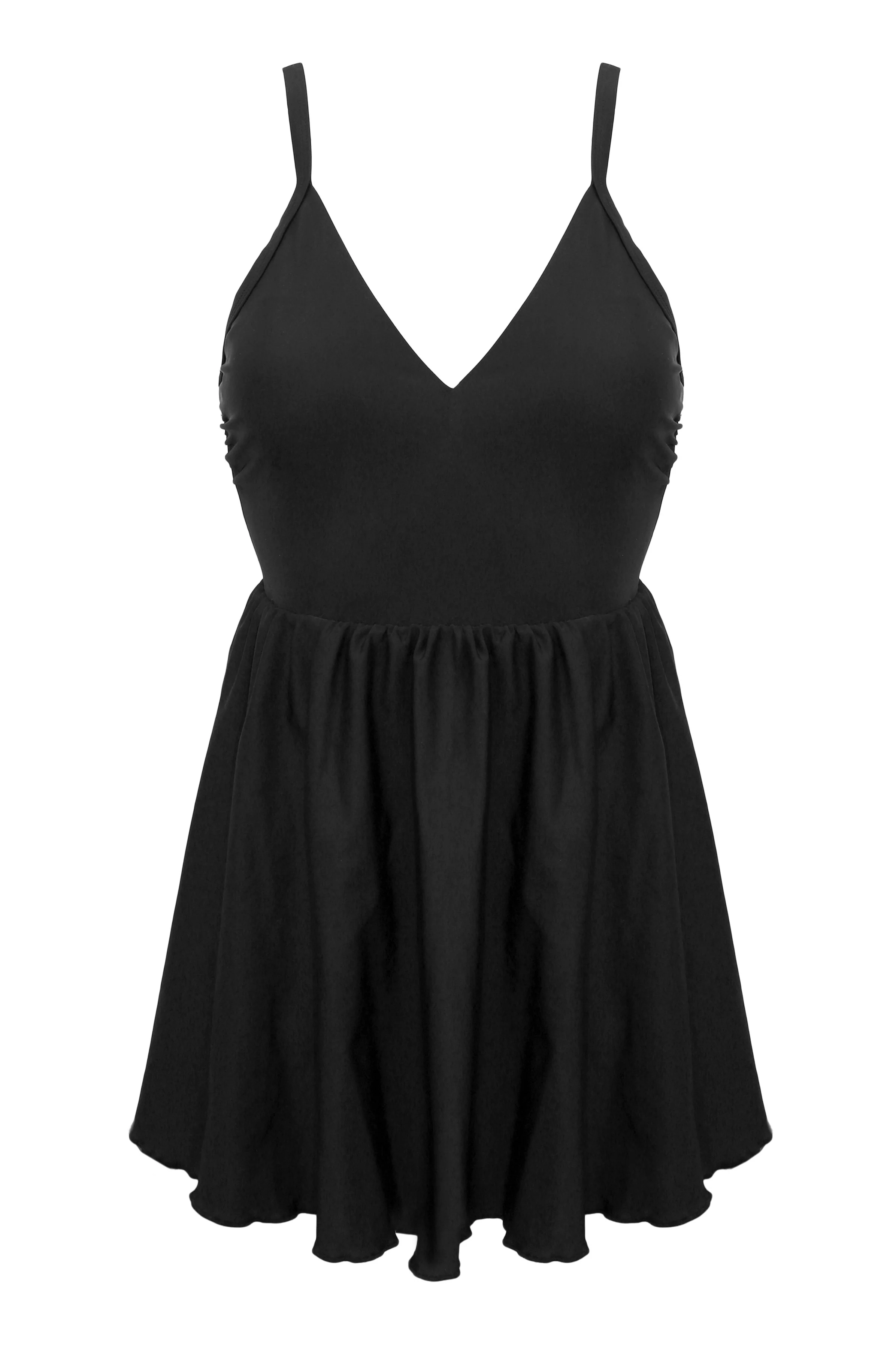 Fiji V-Neck Tummy Control Skirted Swimsuit - Image 6