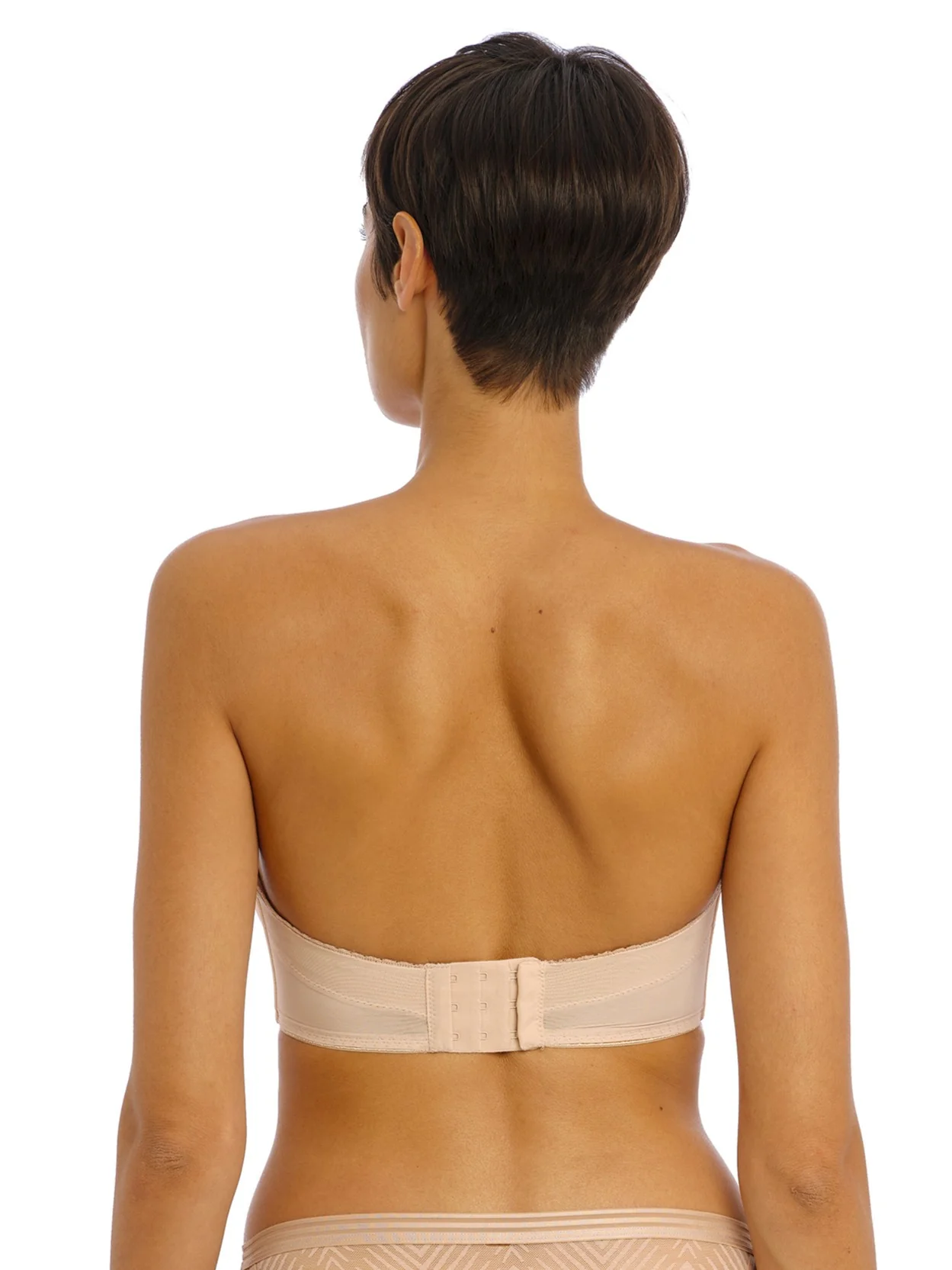 Tailored Strapless Natural Beige - Image 2