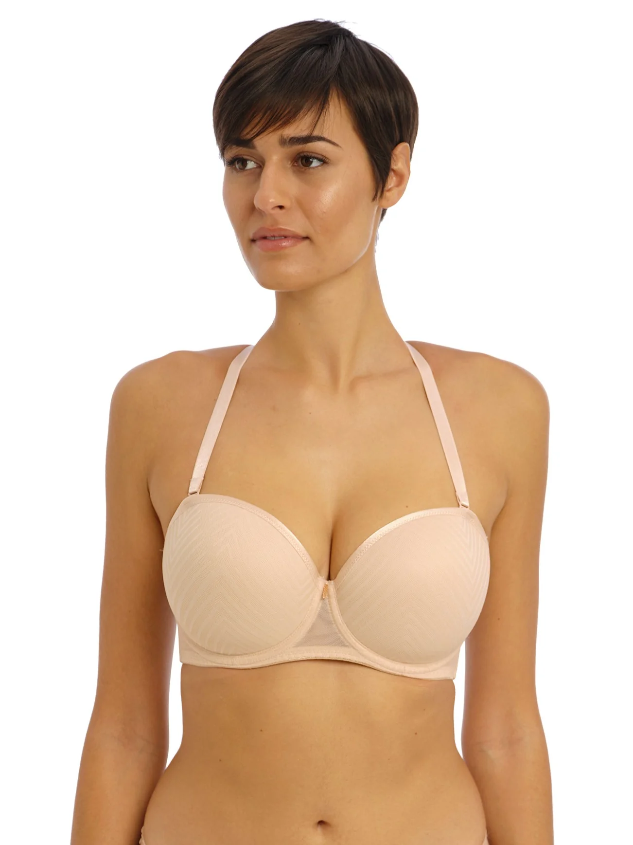 Tailored Strapless Natural Beige - Image 3
